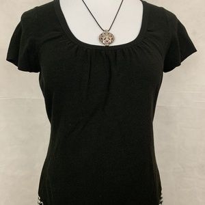 Ann Taylor Loft Black Sweater